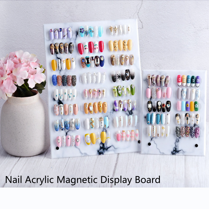 Nail Acrylic Magnetic Display Board